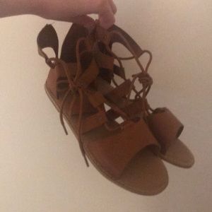Brown sandals